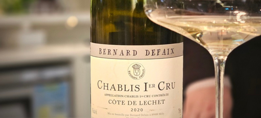 Savoring Elegance: A Toast to Bernard Defaix Chablis 1er Cru Cote De Lechet