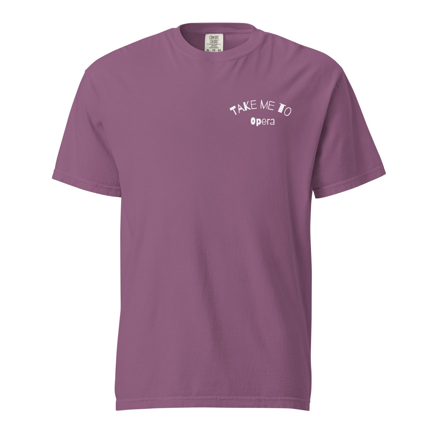 Take Me to Opera Unisex garment-dyed heavyweight t-shirt